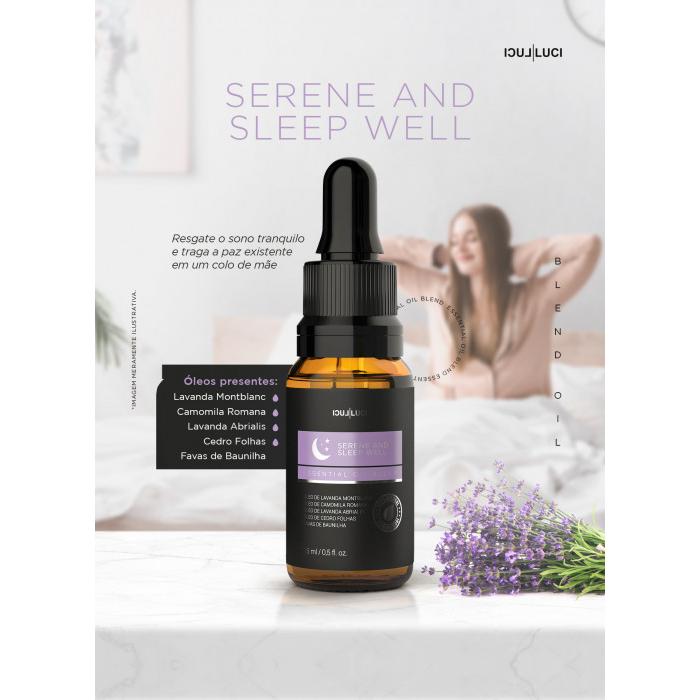 ESSENCIAL OIL BLEND - SERENE AND SLEEP WELL