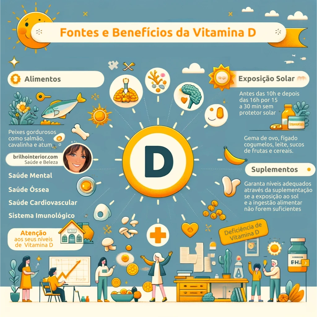 Vitamina D  Funções, Fontes e Benefícios